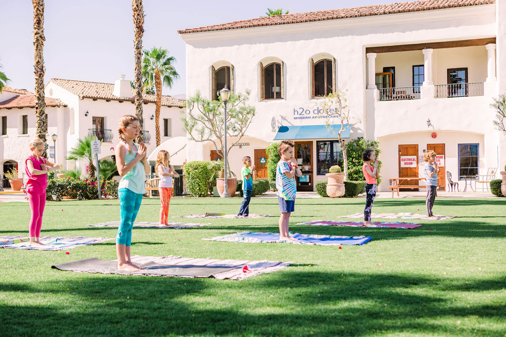 Try Yoga and other fitness activities in La Quinta