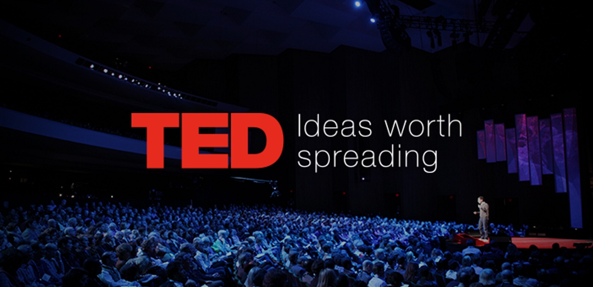 TED Talk on the big screen