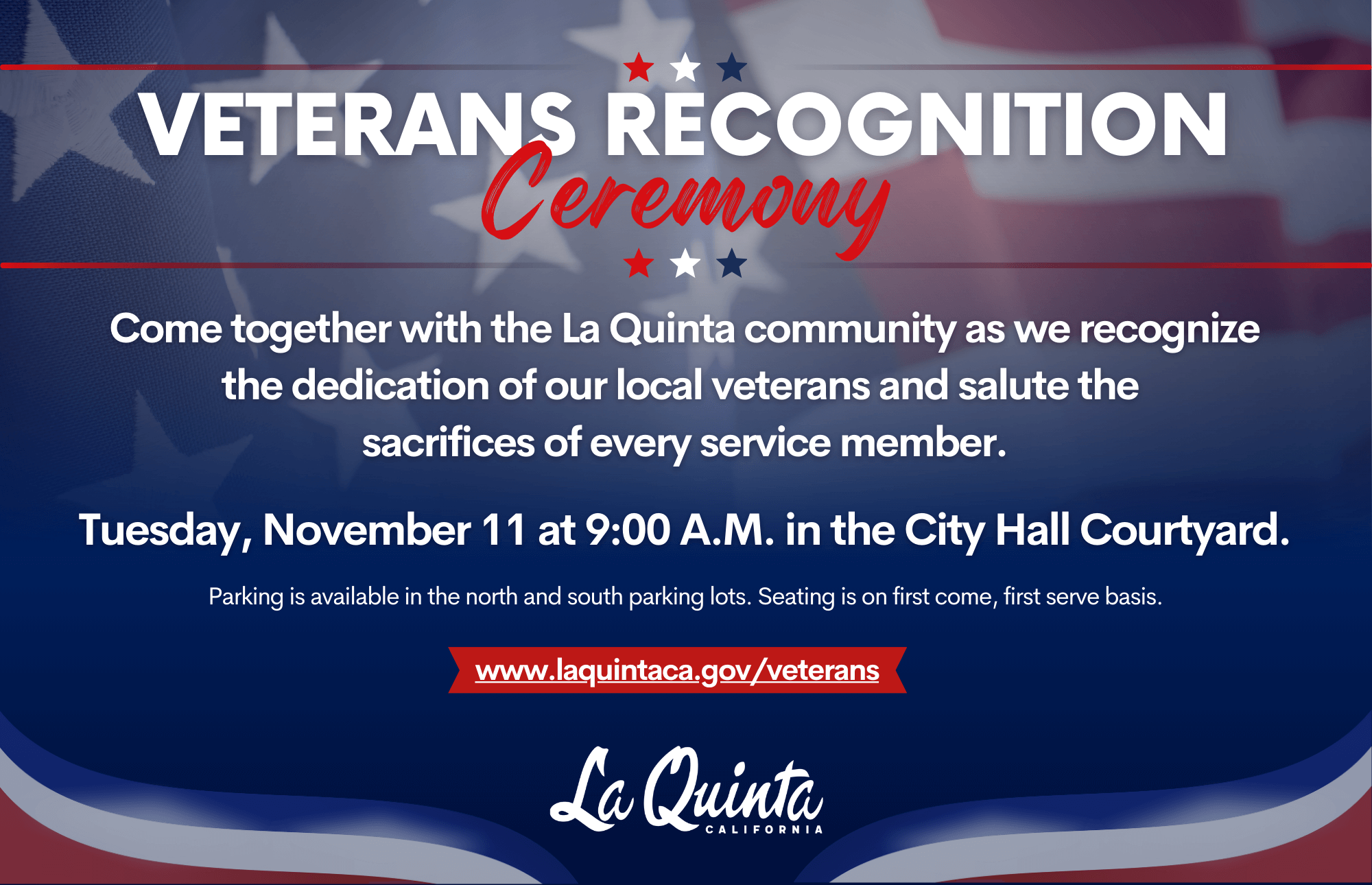 Veterans Recognition Ceremony